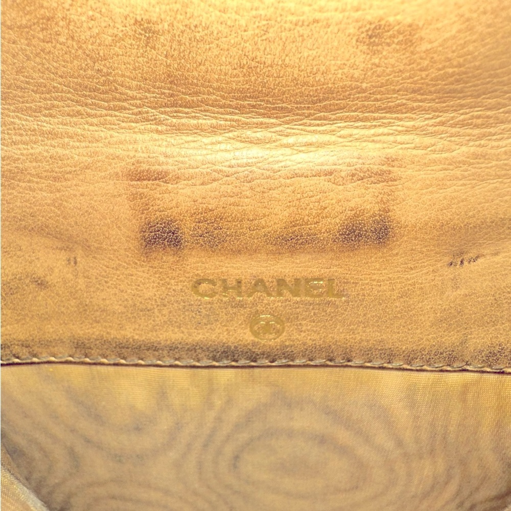 Authentic Chanel beige caviar wallet. - Picture 4 of 6